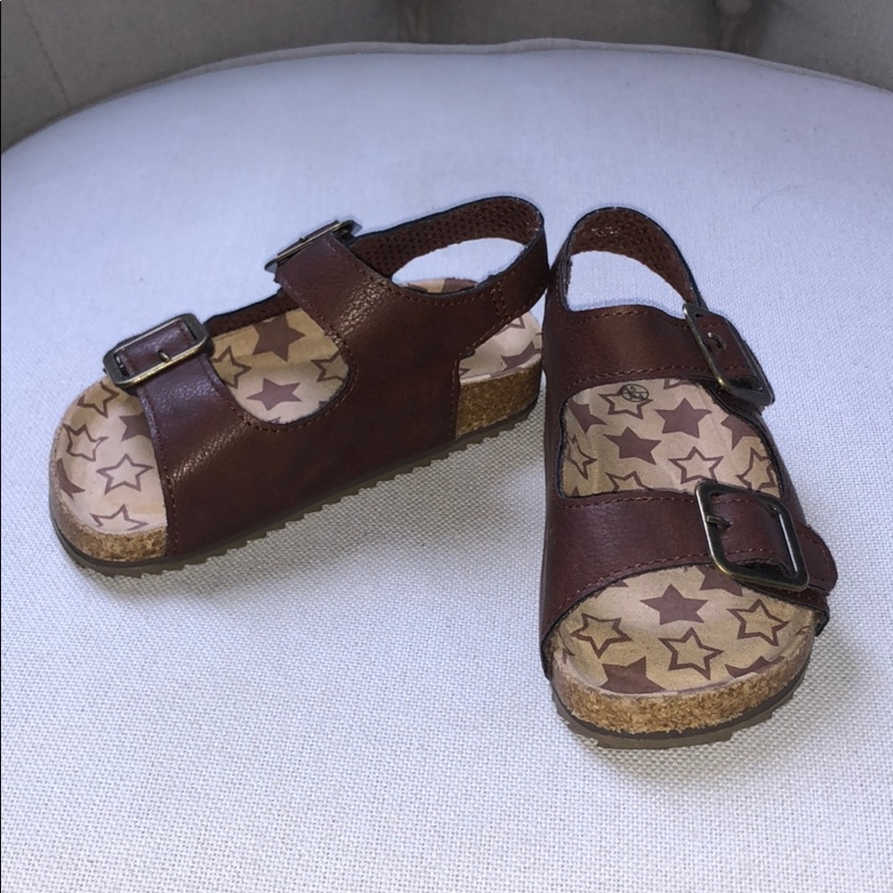 Brown girls sandal